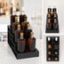 Thumbnail image #3 for Dispense-Rite Countertop 8-Section Bottle Holder Organizer, Black Polystyrene