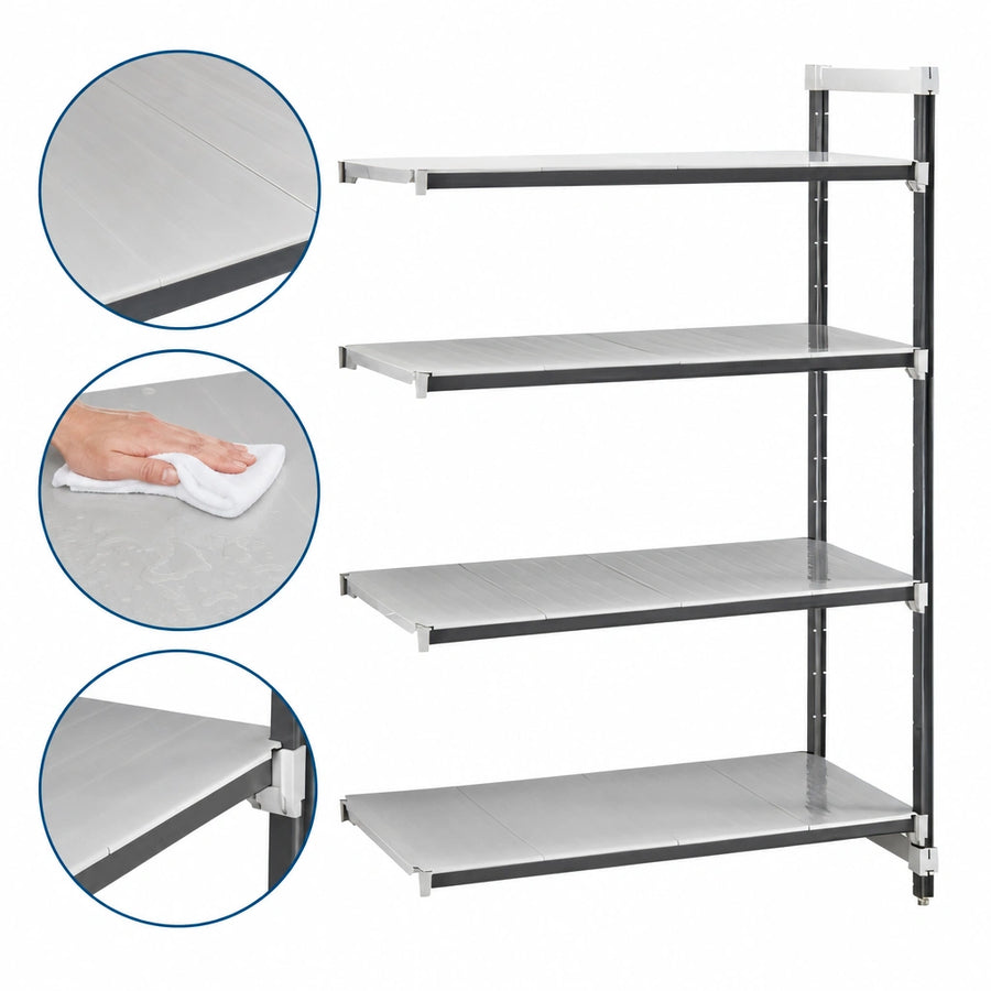 Solid Reinforced Polypropylene Shelf Plates
