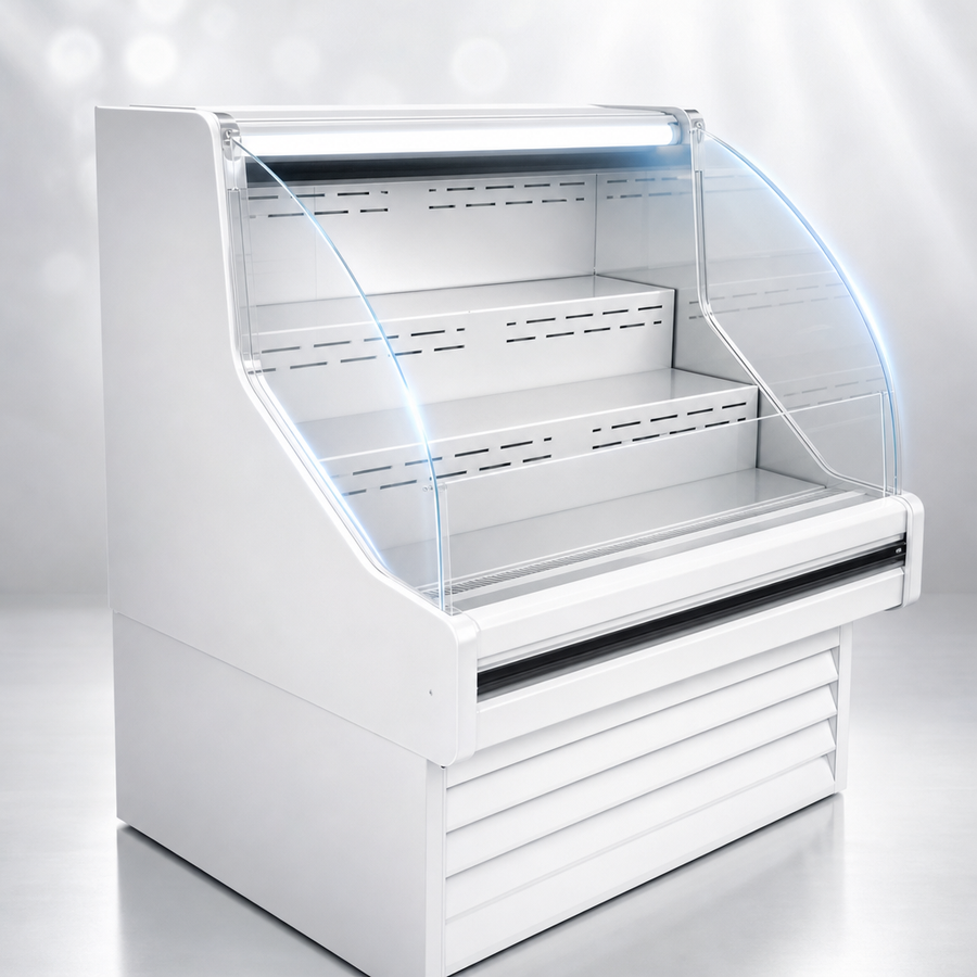 Curved Glass Display Front