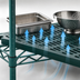Thumbnail image #3 for Eagle QuadPlus 60 x 18 Inch Louvered Polymer Shelf Mat with Microgard Antimicrobial Protection