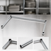 Thumbnail image #3 for EagleGard 3-Sided Channel Frame for 60 x 24-Inch Shelving, Hybrid Epoxy Finish