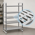 Thumbnail image #3 for Cambro Camshelving Elements XTRA 5-Tier Vented Stationary Starter Unit, 21-Inch Deep x 54-Inch Long x 64-Inch High, Speckled Gray