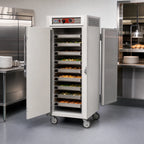 Thumbnail image #3 for Metro C5 C569-SFS-LPFS Mobile Full-Height Pass-Thru Heated Holding Cabinet, Solid Doors, 35-Pan Capacity