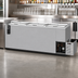 Thumbnail image #3 for Hoshizaki 80-Inch Three-Section Reach-In Bottle Cooler with Side-Mount Self-Contained Refrigeration