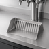 Thumbnail image #3 for Micro Matic Surface-Mount Stainless Steel Drip Tray Trough with 1/2 Inch Drain, 9 Inch W x 6-1/2 Inch D