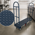 Thumbnail image #5 for Channel 16 x 60 Inch Steel U-Boat Stocking Truck with Diamond Deck, 2,000 lb Capacity