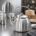 Thumbnail image #3 for Cantonese Casablanca 48 oz 18/8 Stainless Steel Teapot with Gooseneck Spout