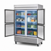 Thumbnail image #3 for True T-49-4-HC Two-Section Reach-In Refrigerator with 4 Half Doors