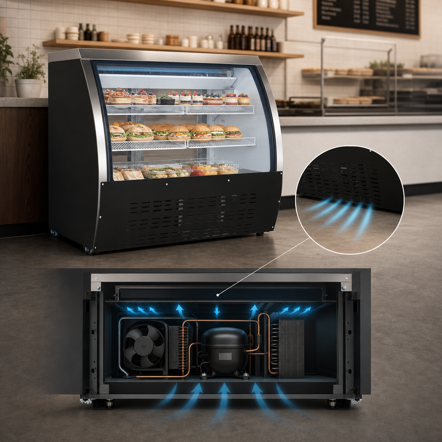 Bottom-Mount Self-Contained Refrigeration