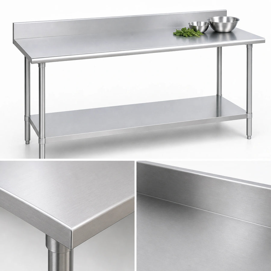 14-Gauge 300 Series Stainless Steel Top