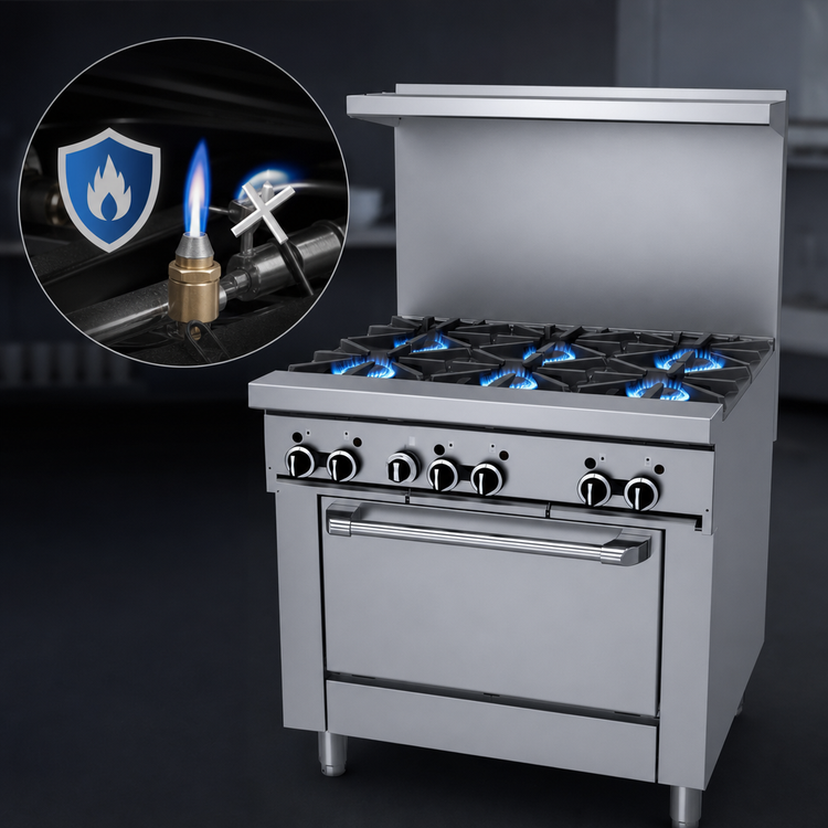 Product image #3 for Garland GF Starfire Pro 36-Inch Gas Restaurant Range with 6 Open Burners and Standard Oven