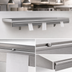 Thumbnail image #3 for Eagle Snap-n-Slide Wall-Mounted Shelf with Ticket Rail, 96 x 12 Inches, 430 Stainless Steel