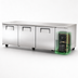 Thumbnail image #3 for True TUC-93-HC 3-Section Deep Undercounter Refrigerator with Solid Doors, Self-Contained Side-Mount Refrigeration