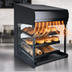 Thumbnail image #3 for Hatco Flav-R-Savor® Air Curtain Heated Countertop Display Cabinet, Self-Service, 3 Adjustable Shelves, 24-Inch Wide