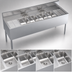 Thumbnail image #3 for Krowne Royal Series Four-Compartment Underbar Sink Unit with Dual Drainboards and Deck-Mount Faucet, 72W x 24D