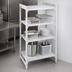 Thumbnail image #4 for Cambro Camshelving Premium 4-Shelf Solid Stationary Starter Unit, 18-Inch Deep x 42-Inch Wide x 72-Inch High, Speckled Gray