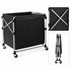 Thumbnail image #4 for Executive Collapsible Basket X-Cart Laundry Cart, 8-Bushel Capacity