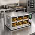 Thumbnail image #4 for ReadyFlex RFHU-23 Two-Compartment High, Three-Compartment Wide Hot Holding Cabinet for 2.5