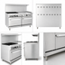 Thumbnail image #4 for CookRite AGR-4B36GR-NG 60-Inch Natural Gas Combination Range with 4 Open Burners, 36-Inch Right Griddle, and 2 Standard Ovens