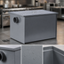 Thumbnail image #3 for Dormont WD-7 Recessed/Floor Mount Epoxy-Coated Steel Grease Interceptor, 7 GPM, 14 lb Capacity
