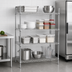 Thumbnail image #3 for Eagle Redi-Pak 4-Tier Stationary Wire Shelving Unit, 36