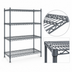 Thumbnail image #4 for Eagle Valu-Master Double-Mat Wire Shelving Starter Unit, 4-Tier, 48