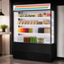Thumbnail image #3 for True 60-Inch Vertical Air Curtain Merchandiser Open-Air Cooler with 4 Adjustable Shelves