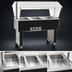 Thumbnail image #3 for Eagle Service Mate Deluxe Portable Buffet Hot Food Table, 3 Wells, 48 Inch, 240V, 3-Phase