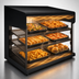 Thumbnail image #3 for Hatco Flav-R-Savor Air Curtain Heated Countertop Food Display Cabinet, Self-Service, 3-Shelf, 36-Inch Wide
