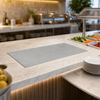Thumbnail image #3 for Hatco CSSBFX-36-F 36-Inch Simulated Stone Built-In Flush-Top Refrigerated Shelf with Electronic Control for Remote Refrigeration
