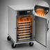 Thumbnail image #3 for hotLOGIX HL8-128 Undercounter Insulated Stainless Steel Heated Holding Cabinet, 1 Compartment, 8 Full-Size Pan Capacity