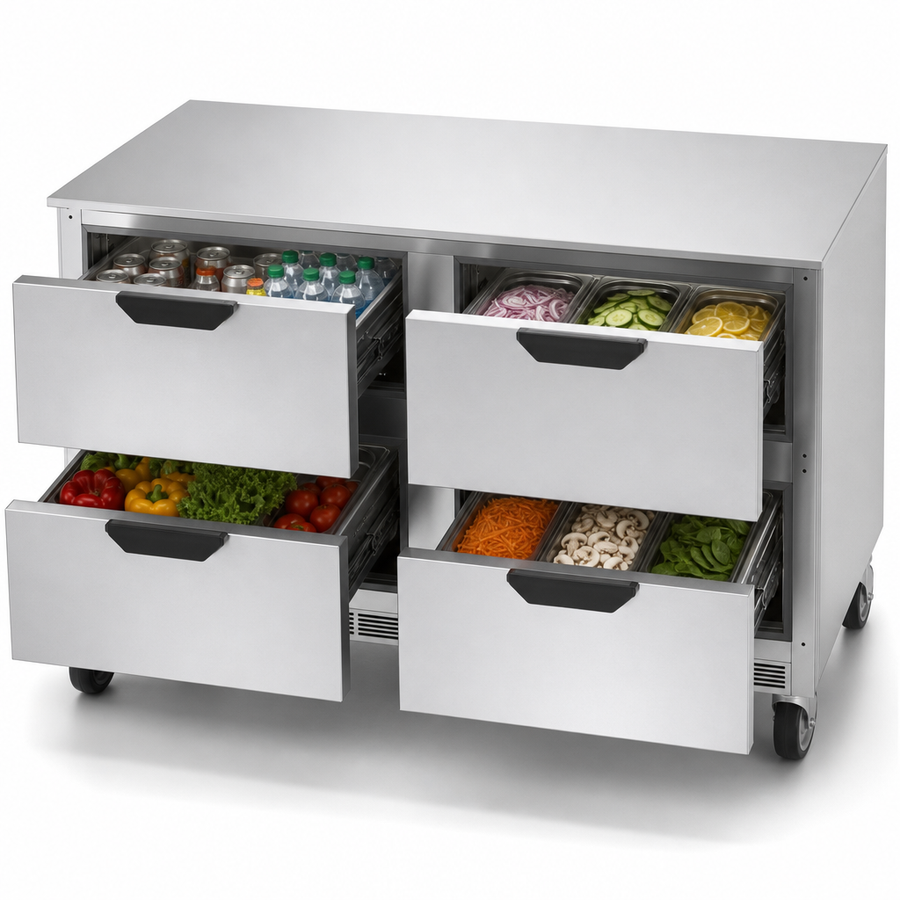 Four Drawer Access
