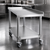 Thumbnail image #3 for Steakhouse 30-Inch Stainless Steel Equipment Stand with Undershelf and Legs for IAB-30