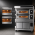 Thumbnail image #3 for Moretti Forni S125E 2-Deck Electric Pizza Deck Oven with Proofer