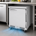 Thumbnail image #3 for Turbo Air PRO Series Front Breathing 1-Section Undercounter Refrigerator with Solid Locking Door, 6.5 Cu. Ft.