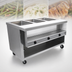 Thumbnail image #3 for Advance Tabco Heavy Duty 3-Well Electric Sealed Well Hot Food Table with Enclosed Storage Base, 208/240V
