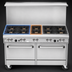 Thumbnail image #3 for Southbend Ultimate 60-Inch Gas Restaurant Range with 9 Open Burners, Standard Oven and Convection Oven