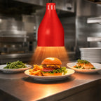 Thumbnail image #4 for Hatco DLL-500 Decorative Food Heat Lamp, Single-Bulb, 100W Maximum, 8-1/2"H x 6-1/8" Diameter Shade
