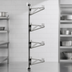 Thumbnail image #3 for Eagle Group Valu-Gard Prepackaged Adjustable Post Wire Wall Mount Mid Unit for 14-Inch Shelves, 63-Inch Post
