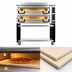 Thumbnail image #3 for PizzaMaster PM 1122ED Double-Deck Electric Pizza Deck Oven with Ceramic Clay Stones