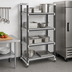 Thumbnail image #3 for Cambro Camshelving Elements XTRA 4-Shelf Vented Stationary Starter Unit, 18 x 24 x 72 Inches, Speckled Gray