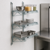 Thumbnail image #3 for Quantum Wall-Mounted Cantilever Wire Shelf Starter Unit with 3 Shelves, 54-Inch Posts