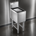 Thumbnail image #3 for Spec-Bar 12-Inch Wide Underbar Ice Bin/Cocktail Unit, 34 lb Capacity, Sliding Cover