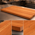 Thumbnail image #3 for Boos Block American Cherry Edge Grain Kitchen Countertop, 120 x 27 x 1-1/2 Inch, Varnique Finish