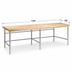 Thumbnail image #3 for John Boos Baker's Table Frame for 144 x 36 Inch Top, Stainless Steel, Welded Set-Up