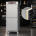Thumbnail image #3 for Metro C5 6 Series Full-Height Mobile Heated Holding Cabinet with Solid Dutch Doors and Universal Wire Slides, 120V