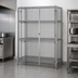 Thumbnail image #3 for Metro Super Erecta qwikSLOT Stationary Chrome-Plated Wire Security Cage