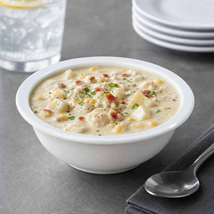 Product image #4 for Kingline™ 16 oz White Melamine Chowder Bowl, Narrow Rim, 6-1/8 Inch Dia.