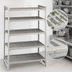 Thumbnail image #4 for Cambro Camshelving Premium 5-Tier Vented Stationary Starter Unit, 18 x 42 x 72 Inches, Speckled Gray