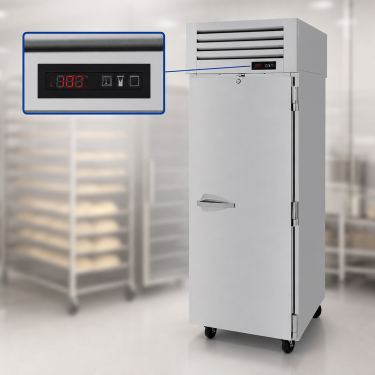 Product image #3 for Turbo Air PRO-26H2-PF(-L) Reach-In Solid Door Proofing Cabinet, 25 Cu. Ft., 1-Section